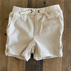 Little Sleepies Play - Light Khaki Chino Shorts - Size: 12-18 months